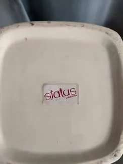 Hand painted Ceramic Canister with lid from Status Collection — photo 3