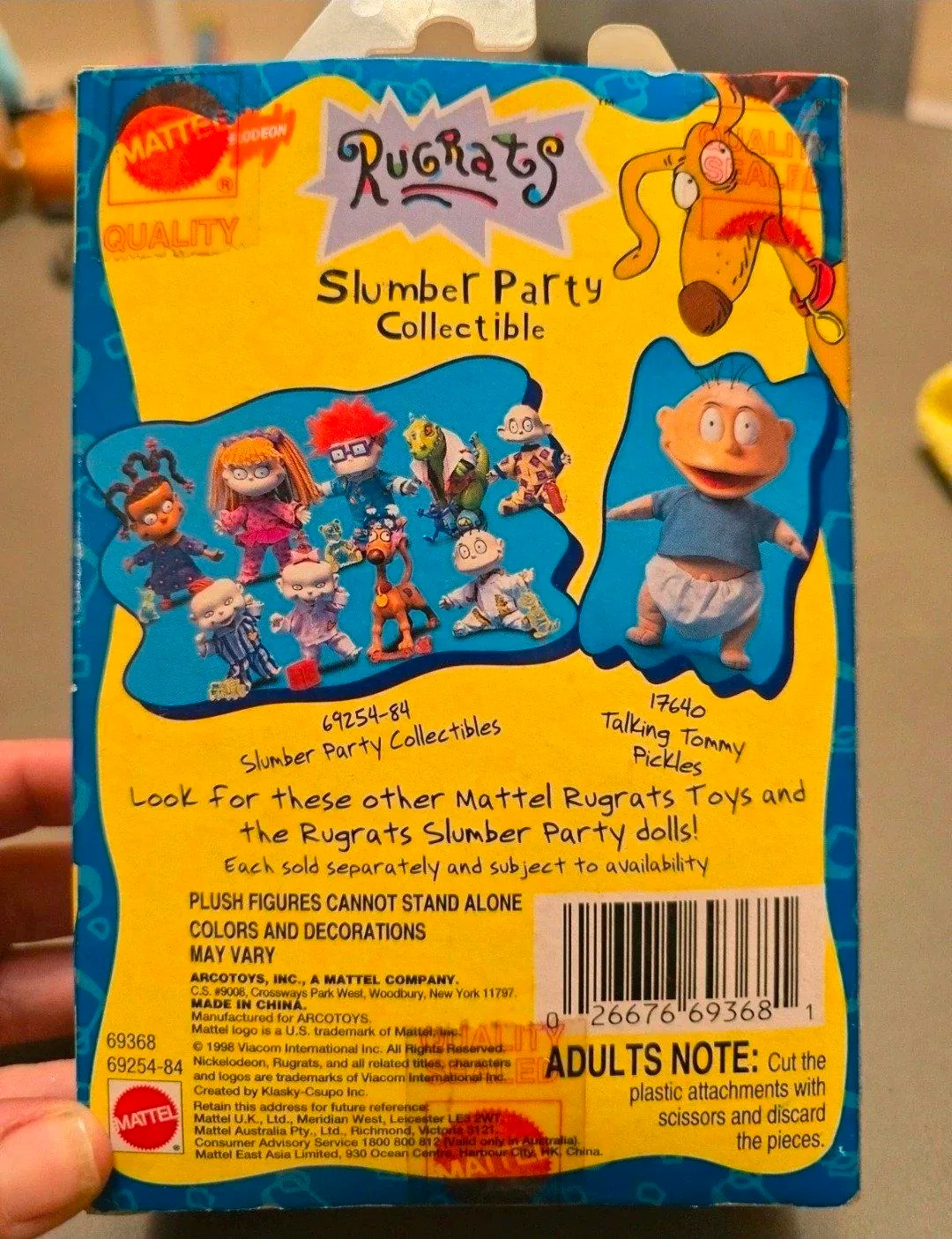 Rare Vintage 1998 Rugrats Spike Slumber Party Mattel – photo 2