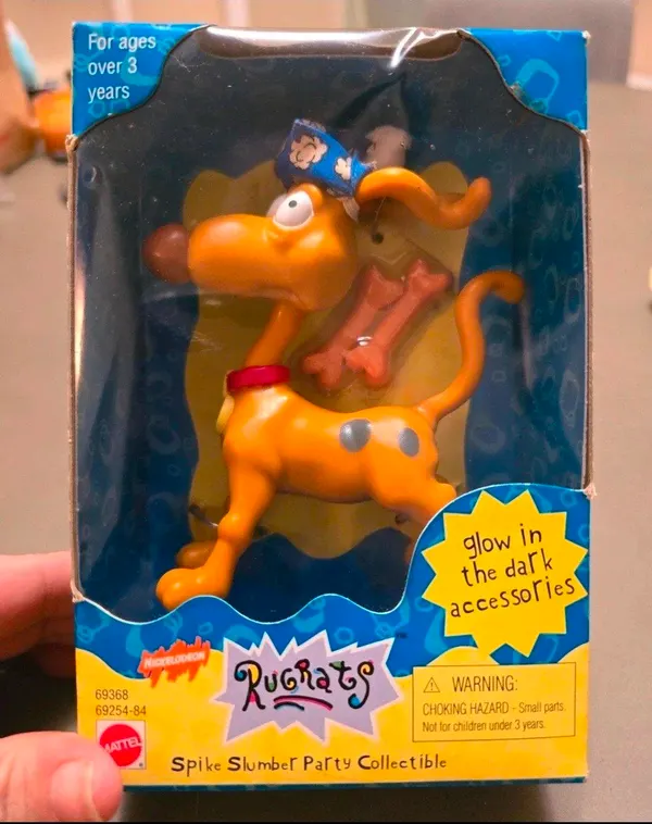 Rare Vintage 1998 Rugrats Spike Slumber Party Mattel