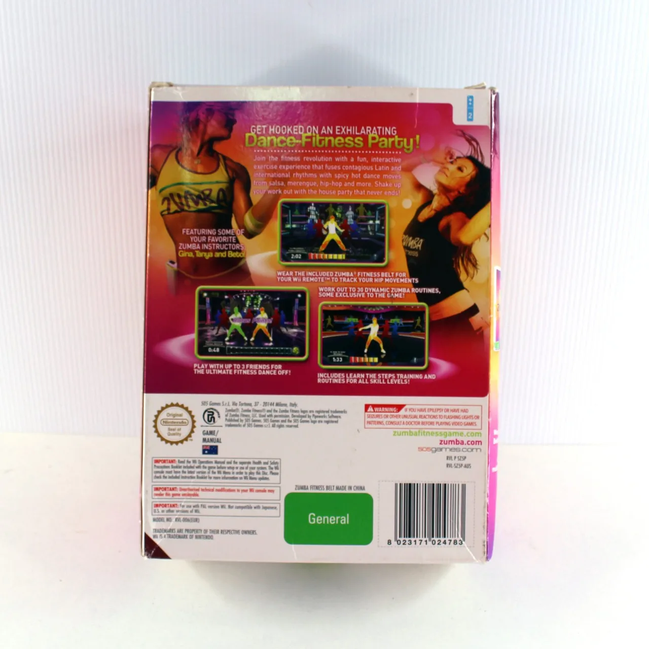 Zumba Fitness - Join The Party - Nintendo Wii game — photo 4