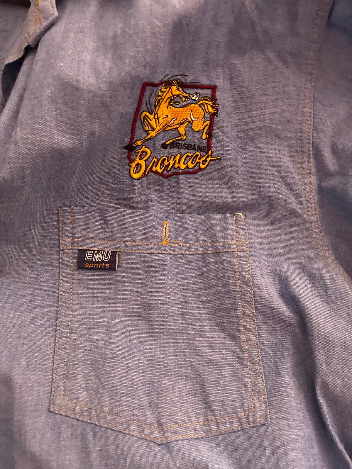 Vintage Broncos Button up Size 42 – photo 3