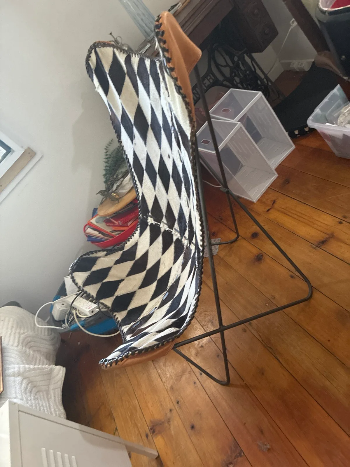 Cowhide Chairn – photo 3