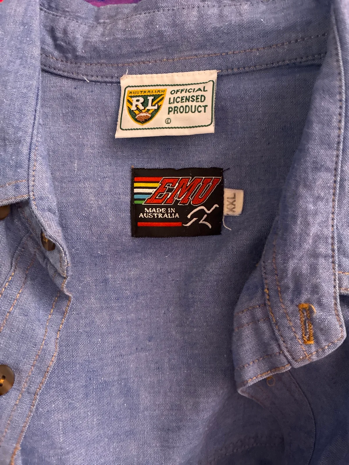 Vintage Broncos Button up Size 42 – photo 2