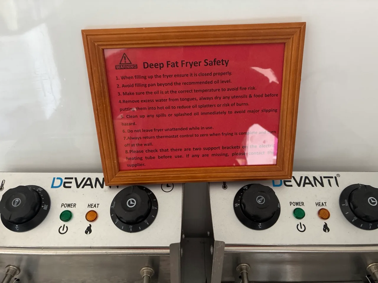 Devantin duel deep fryer – photo 3