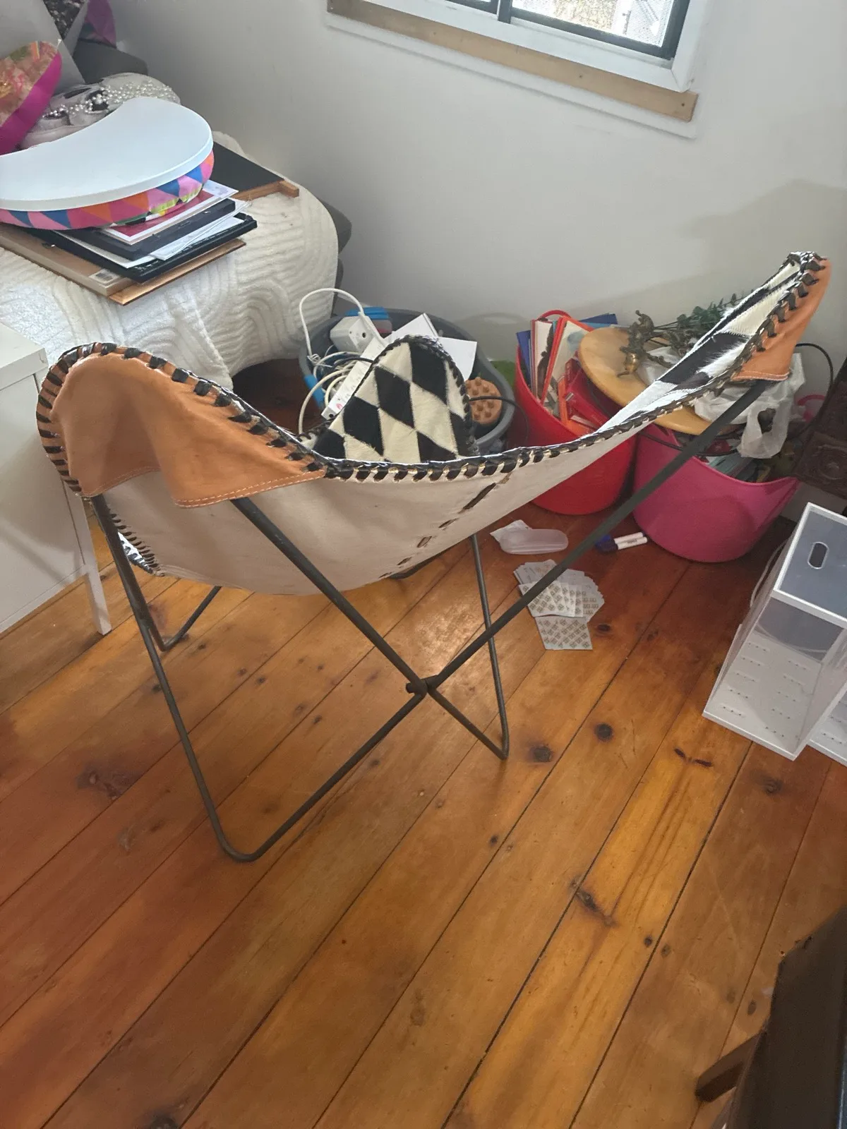 Cowhide Chairn – photo 2