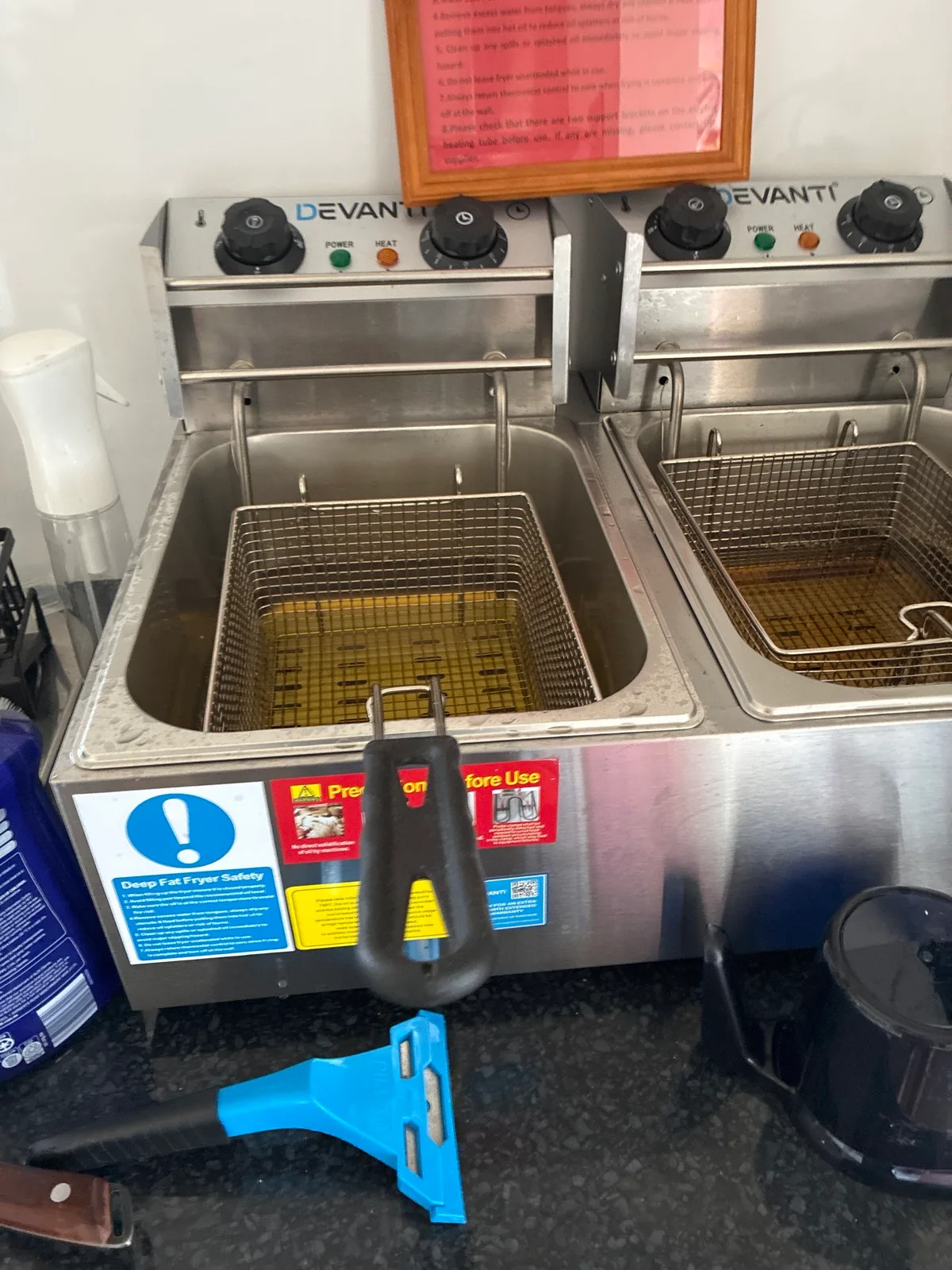 Devantin duel deep fryer – photo 2