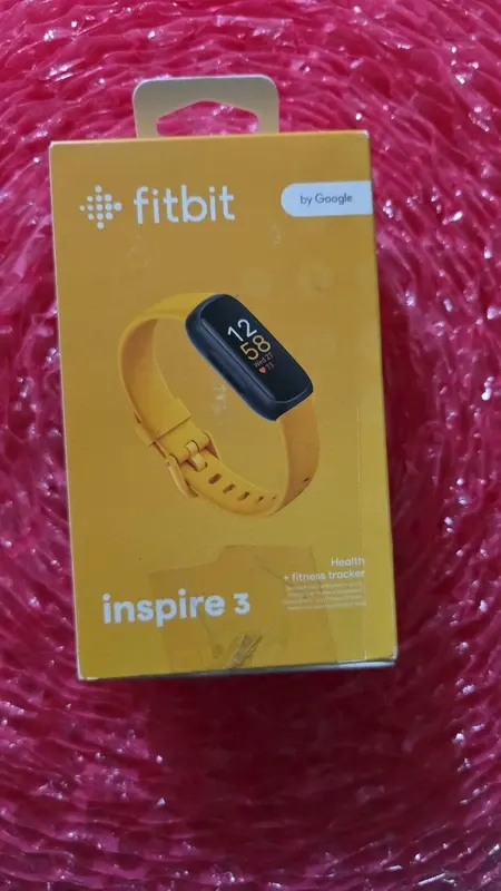 Fitbit Inspire 3 Activity Health Fitness Tracker FB424BKYW-US - Morning Glow