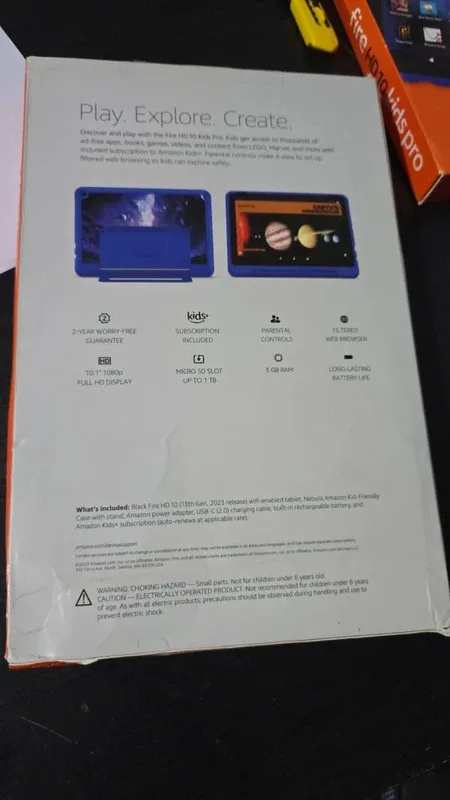 Amazon Fire HD 10 Kids Pro Latest 13th Gen with Nebula Case 32GB - Black – photo 5