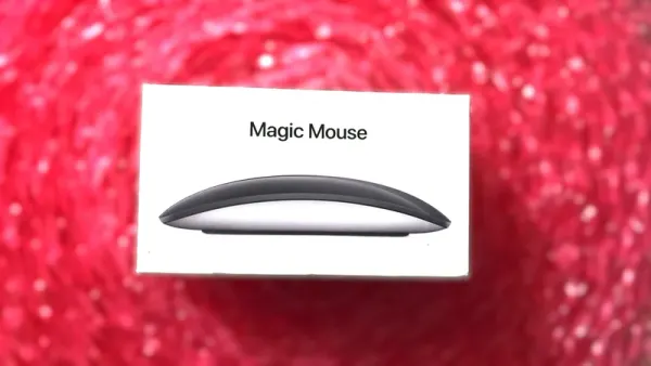 Apple Magic Mouse 4 Multi-Touch Surface (USB‑C) Wireless (MXK63AM/A) - Black