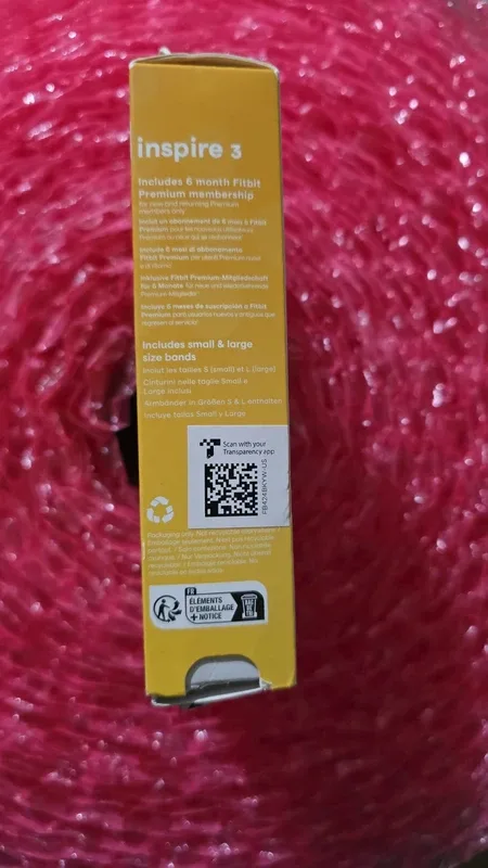 Fitbit Inspire 3 Activity Health Fitness Tracker FB424BKYW-US - Morning Glow – photo 4