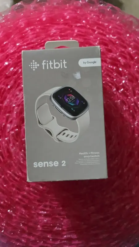 Fitbit Sense 2 Activity Tracker Fitness Smartwatch - Lunar White