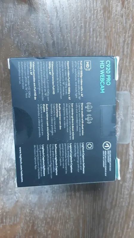 Logitech C920 Pro HD Webcam (960-000764) - Black – photo 2