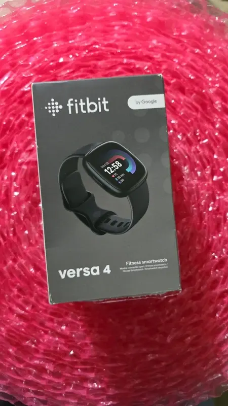 Fitbit Activity Tracker Versa 4 Fitness Watch (FB523BKBK) - Black/Graphite