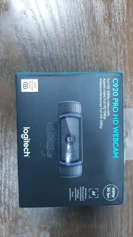 Logitech C920 Pro HD Webcam (960-000764) - Black