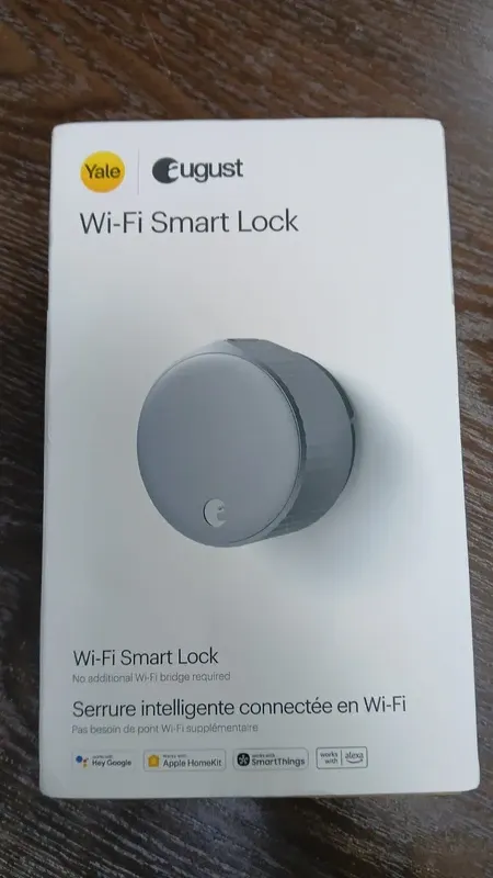 August Smart Lock 4th Gen (AUG-SL05-M01-S01) - Silver