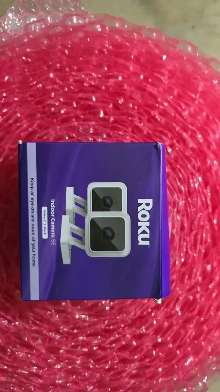 Roku Indoor SE Wired Camera (CS1000P2R) (2 Pack)