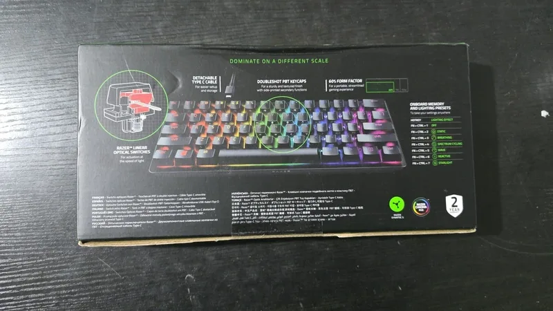 Razer Huntsman Mini Wired Optical Gaming Keyboard (RZ03-03390500-R3U1) Black – photo 2
