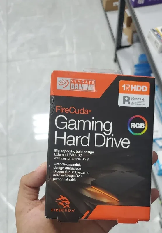 Seagate Firecuda Gaming Hard Drive (STKL1000400) 1TB - Black – photo 2