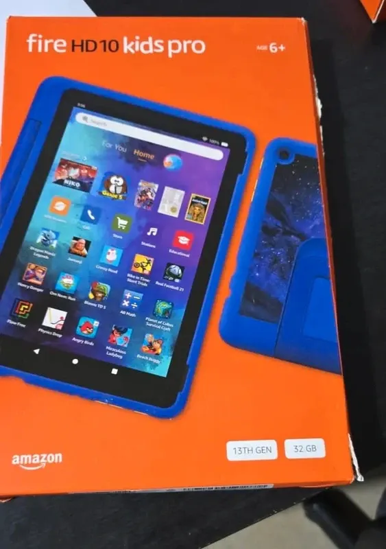 Amazon Fire HD 10 Kids Pro Latest 13th Gen with Nebula Case 32GB - Black