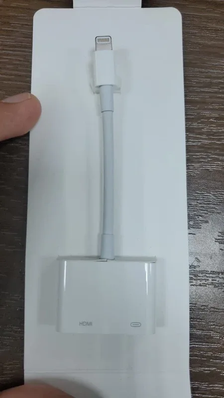 Apple Lightning To Digital Av Adapter (MW2P3AM/A) - White – photo 2