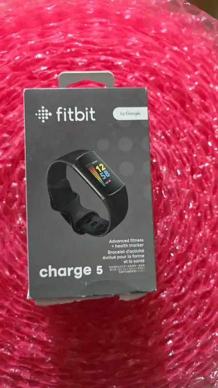 Fitbit Activity Tracker Charge 5 Stainless Steel (FB421BKBK) Black/Graphite
