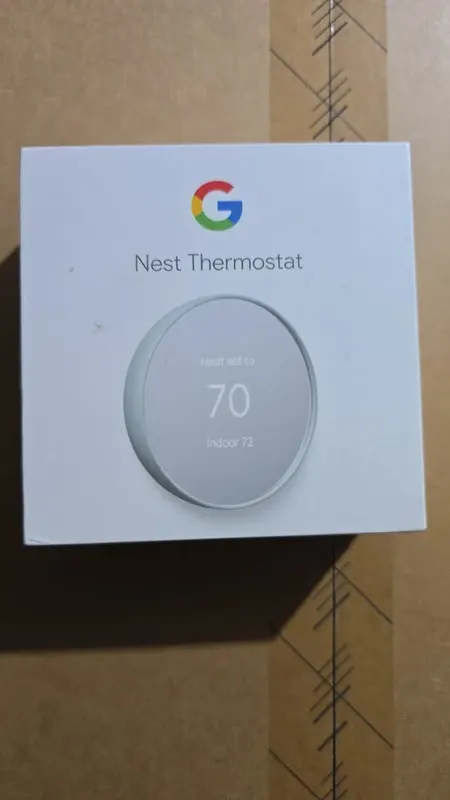 Google Nest Smart WiFi Thermostat GA02083-US - Fog