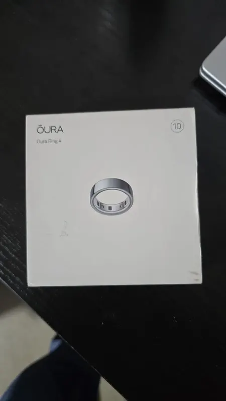 Oura Ring 4 (Size 10, JZ90-54217-10) - Silver