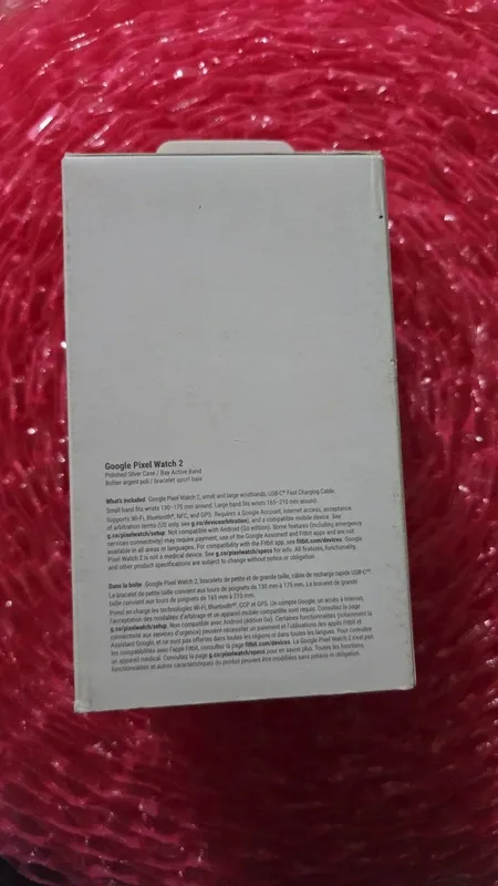 Google Pixel 2 Smart Watch (GA05032-US) - Polished Silver / Bay – photo 2