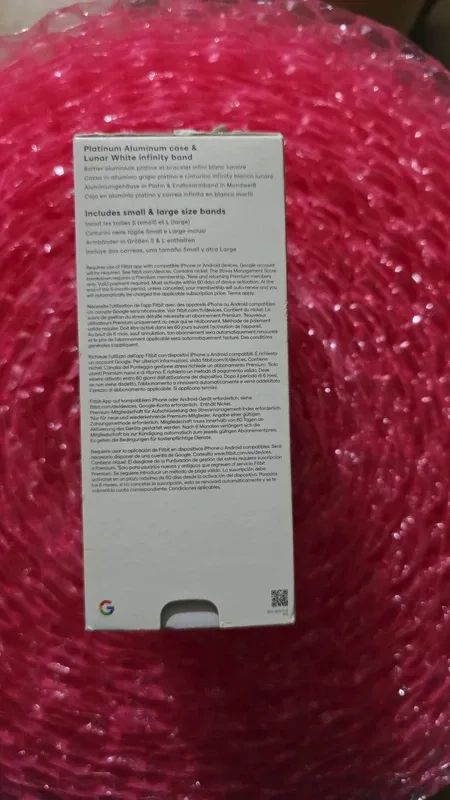 Fitbit Sense 2 Activity Tracker Fitness Smartwatch - Lunar White – photo 3