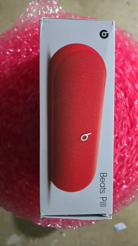 Beats Portable Pill Wireless Bluetooth Speaker (MWQW3LL/A) - Statement Red