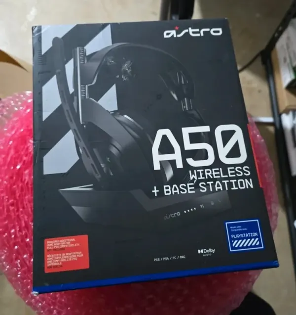 Astro Headphone A50 + Wireless Base Station (939-001673) - Black