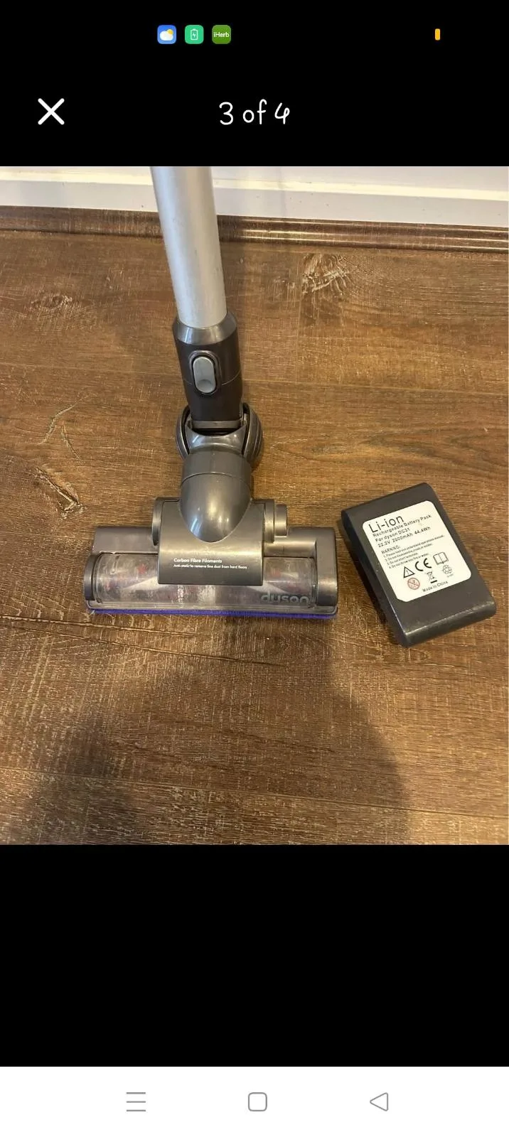 Stick vacuum — photo 3