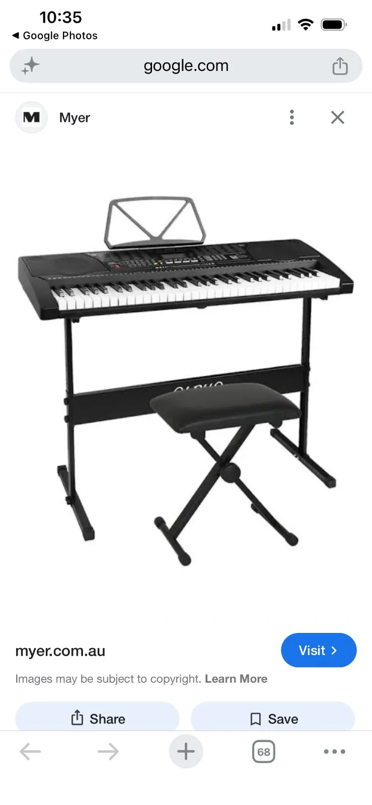 Electronic keyboard — photo 2