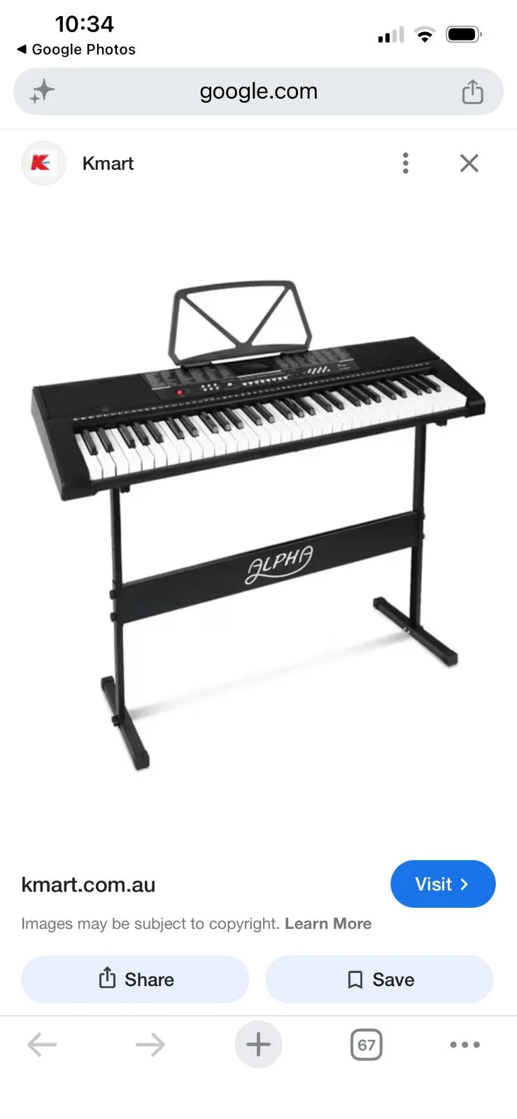 Electronic keyboard — photo 3