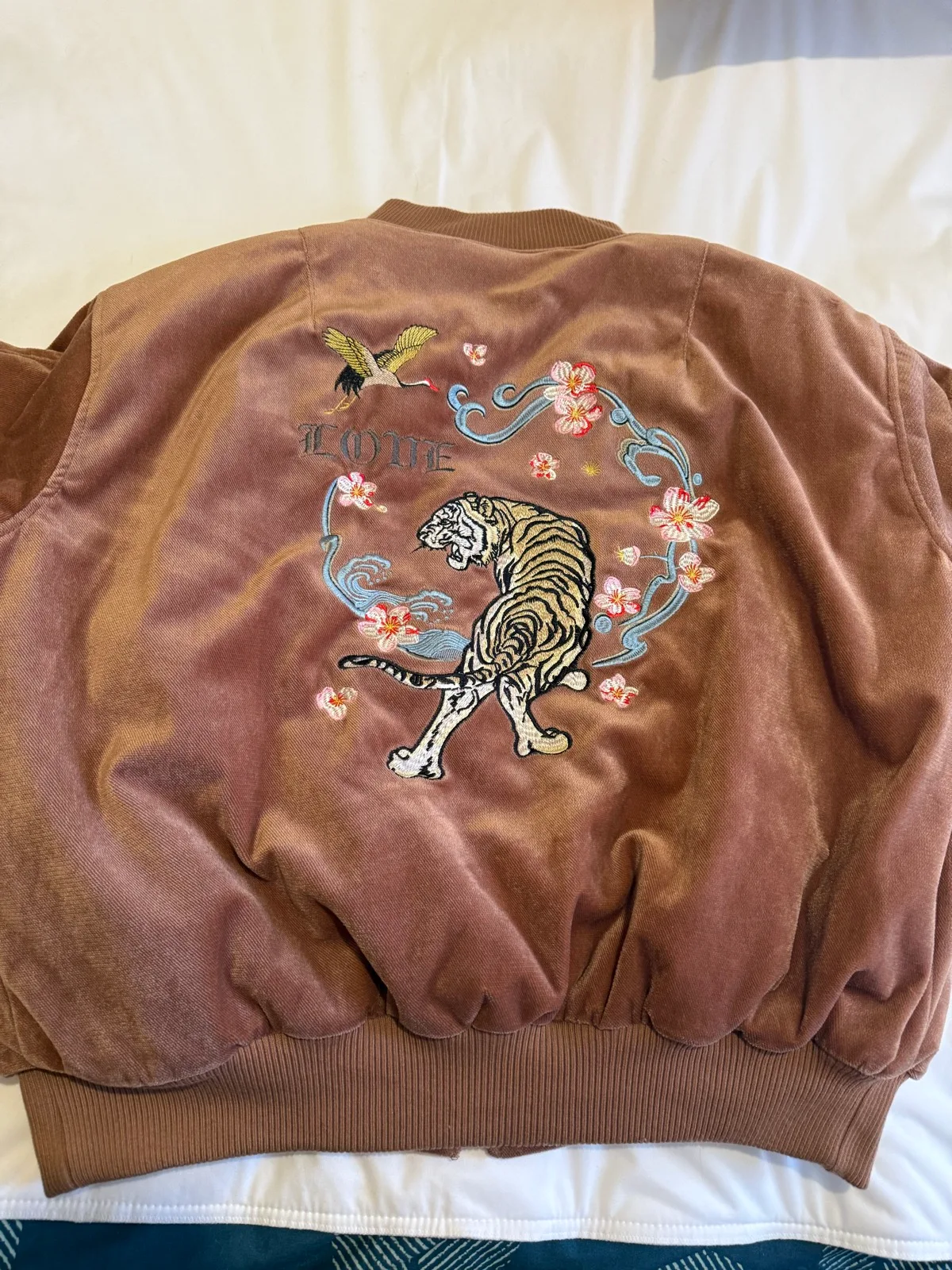 Velvet bomber jacket — photo 5