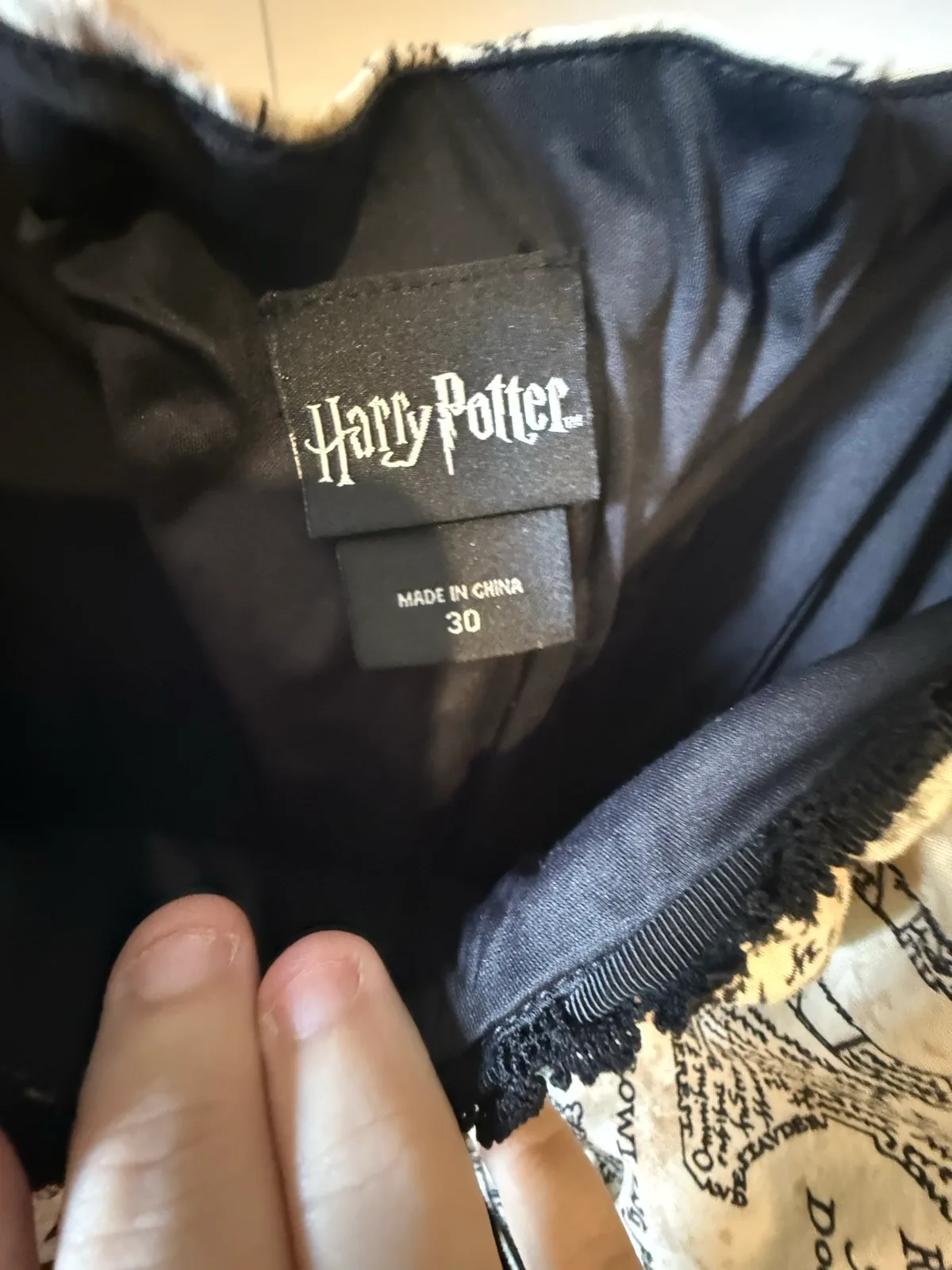 Rare & hard-to-find plus size Hot Topic x Harry Potter Marauder's Map Dress in a – photo 8