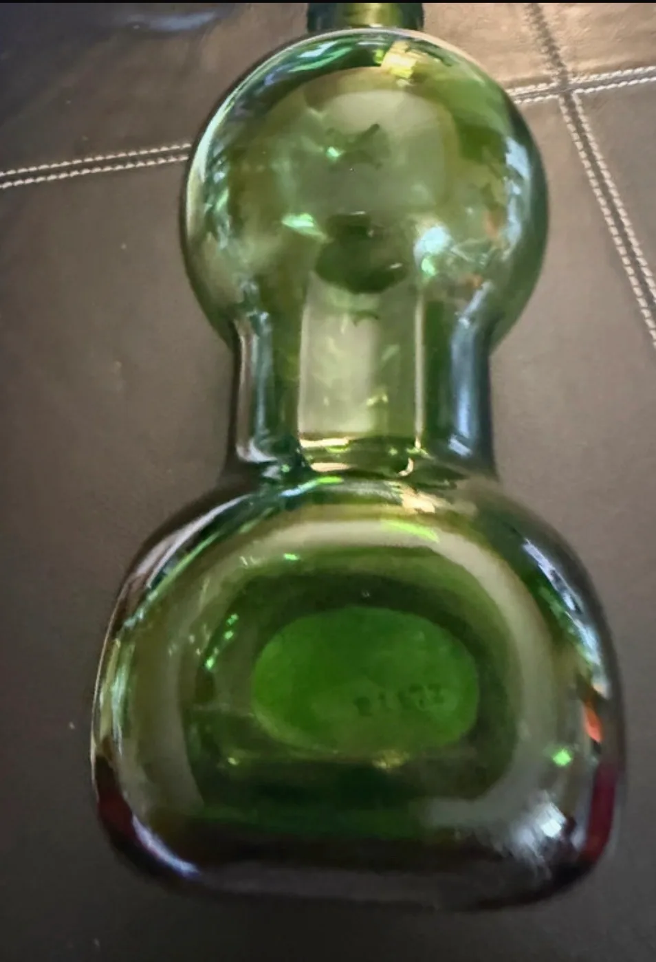 Vintage glass bottle — photo 9