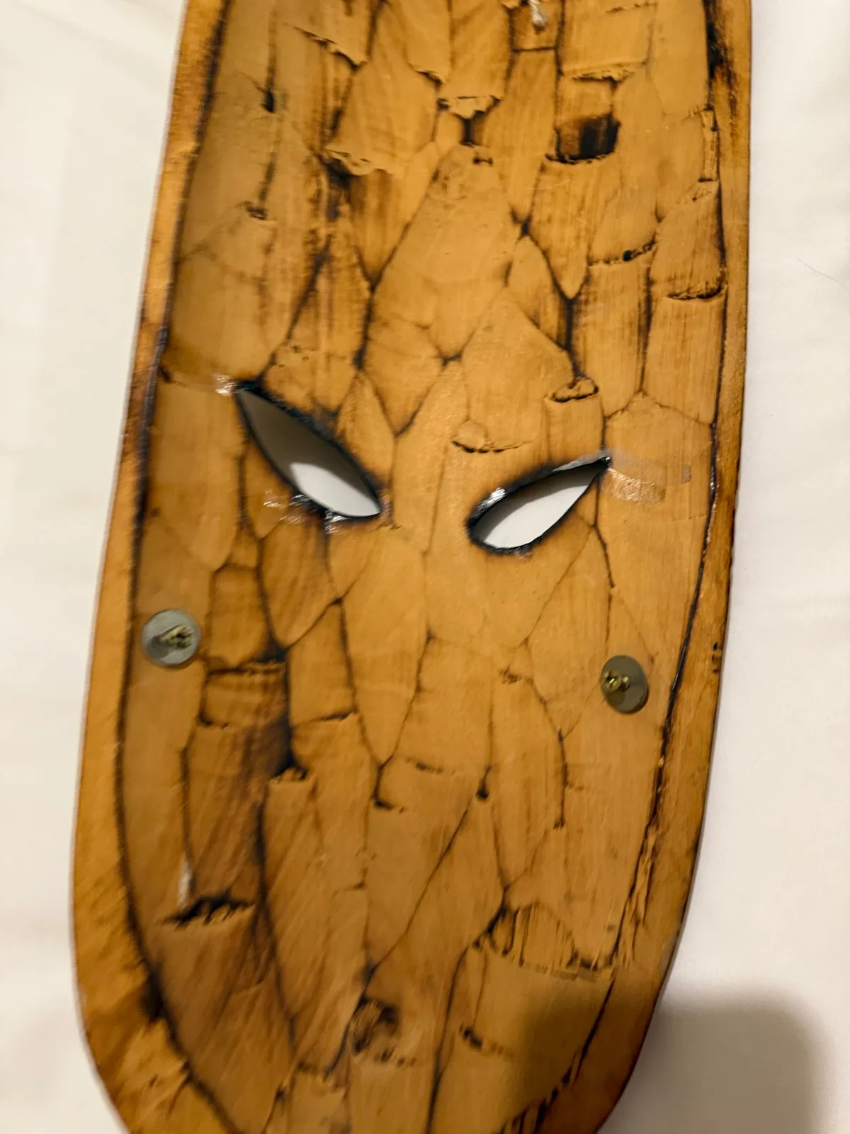 vintage hand-carved wooden Fijian "Bula" or Tiki-style mask — photo 6