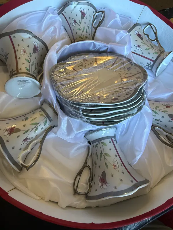 Milano tea cup set