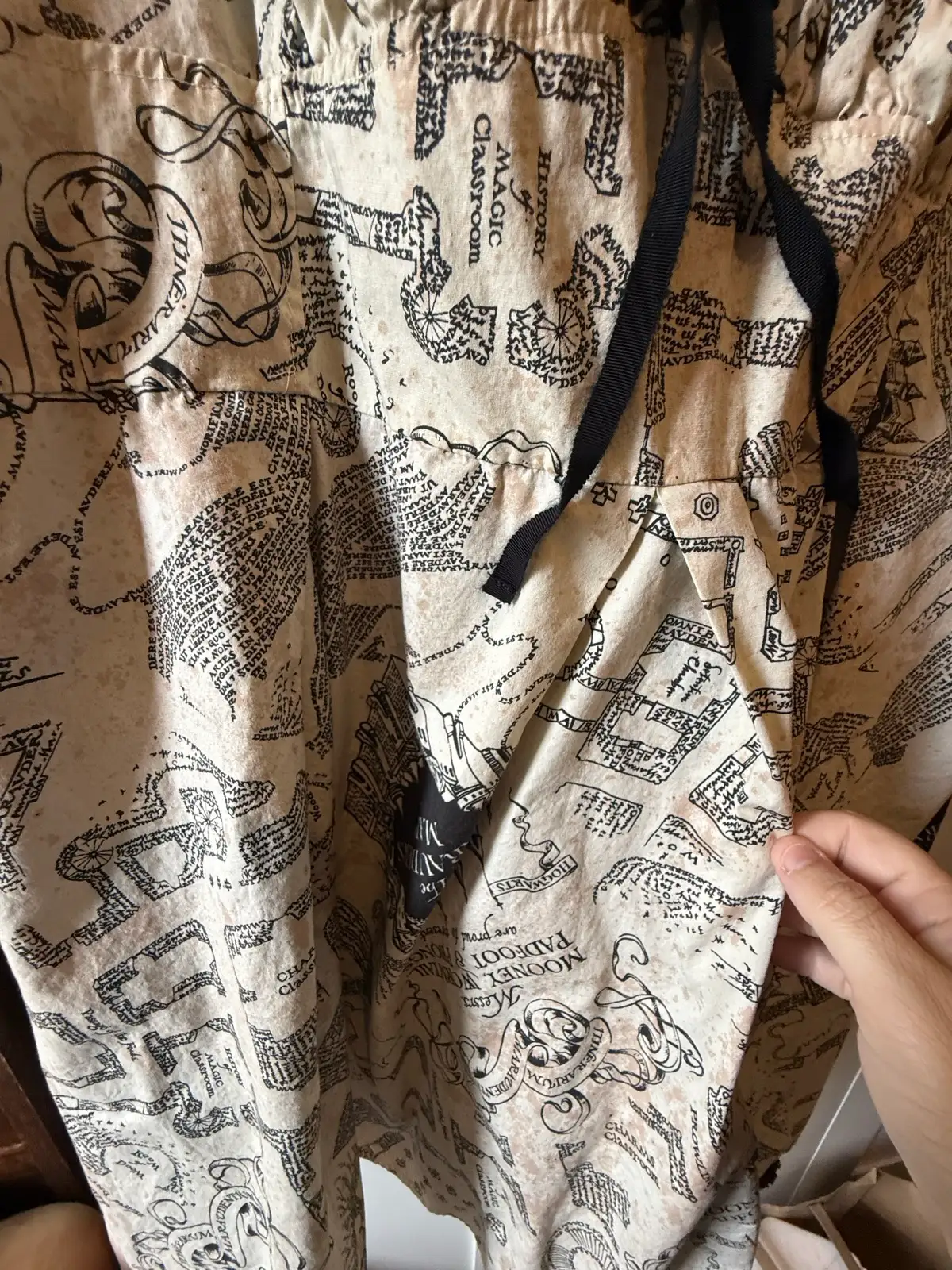 Rare & hard-to-find plus size Hot Topic x Harry Potter Marauder's Map Dress in a – photo 7