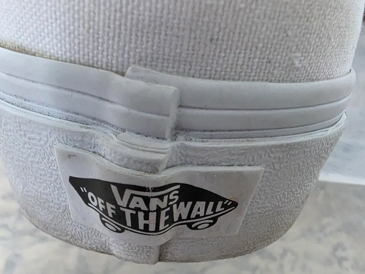 Vans white canvas — photo 4