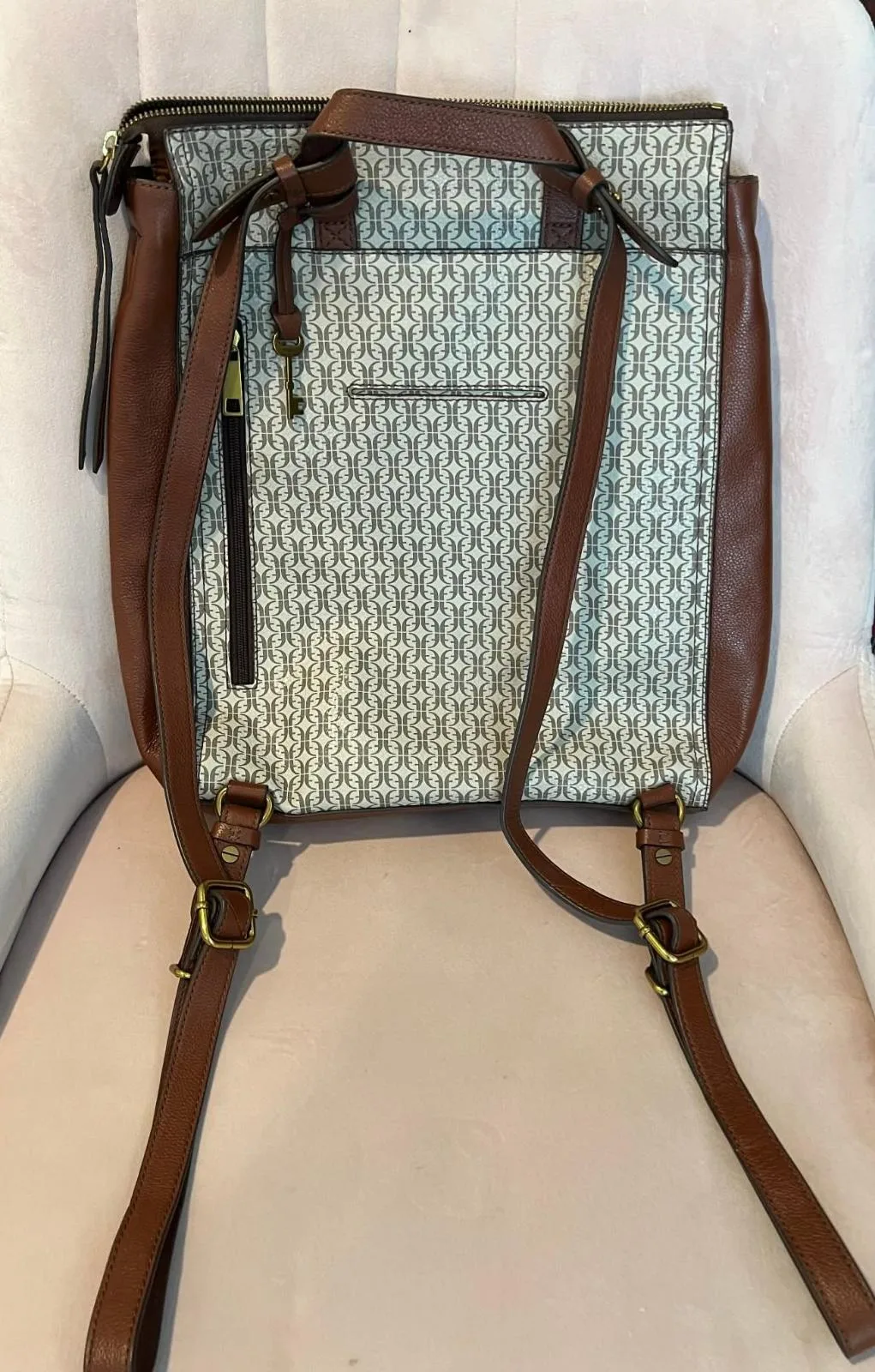 Fossil leather bag — photo 4