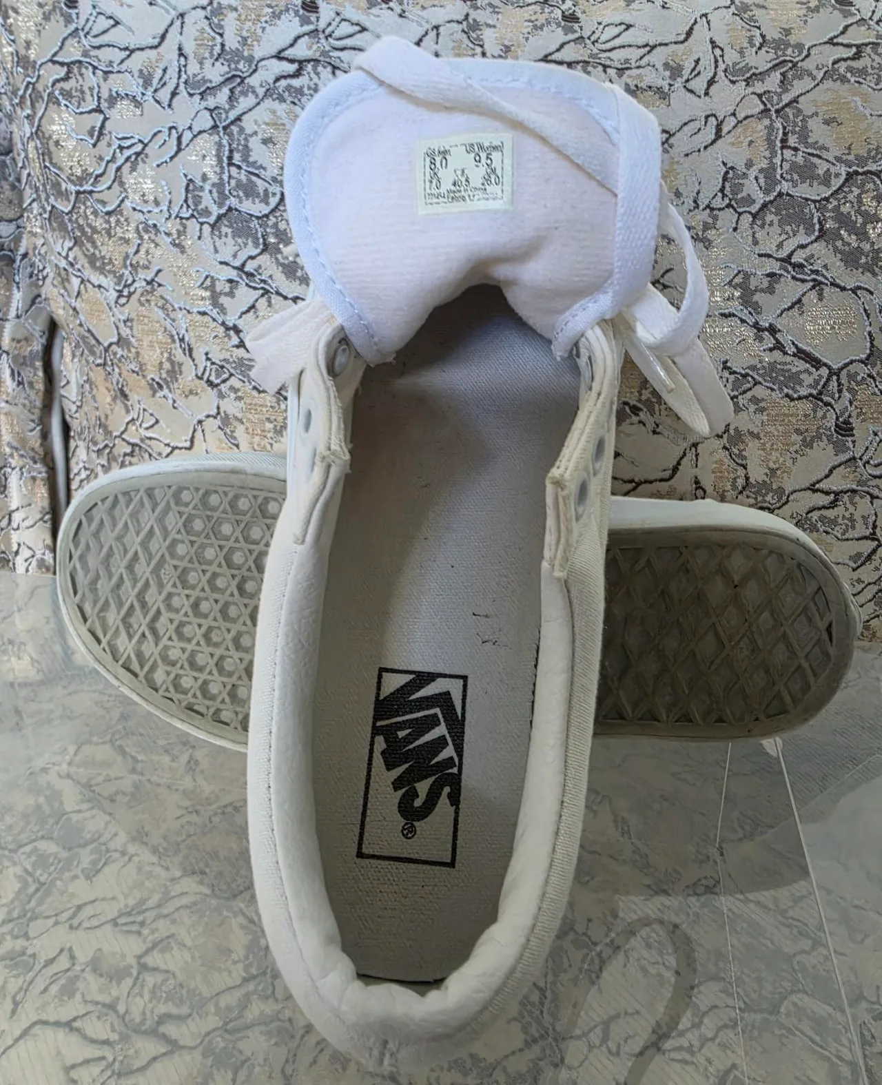 Vans white canvas — photo 2