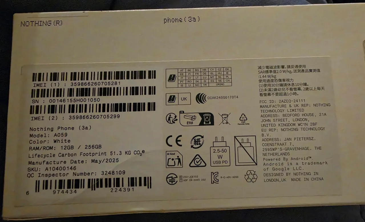 Nothing Phone 3a – White, 12GB/256GB — photo 6