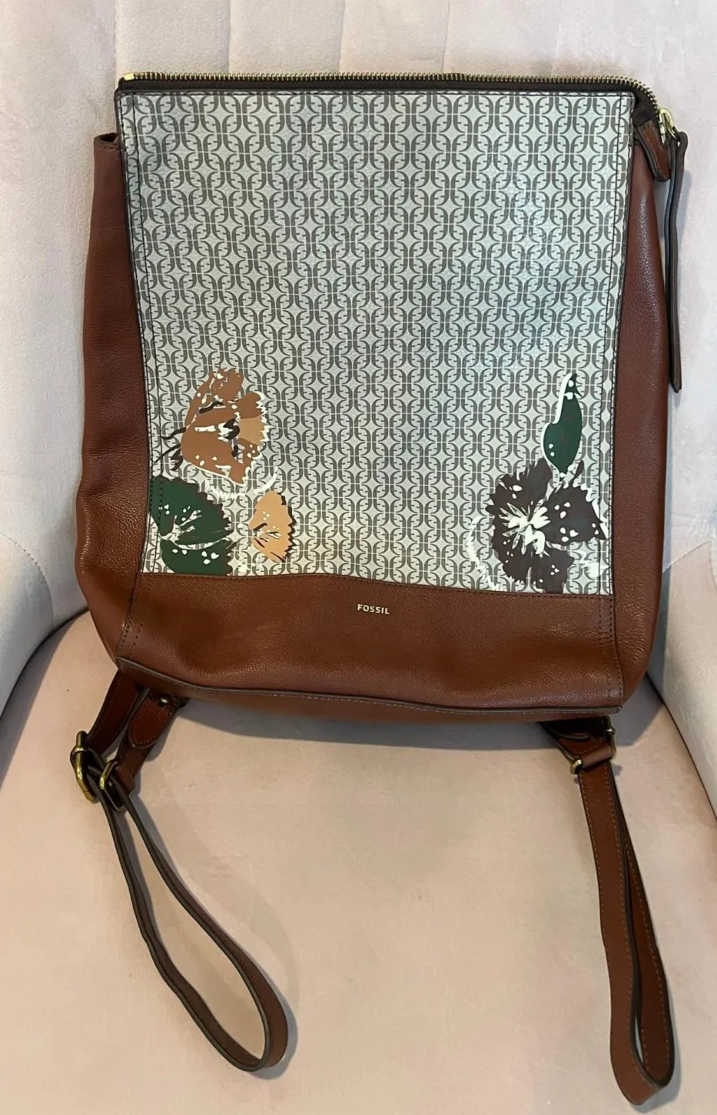 Fossil leather bag — photo 3