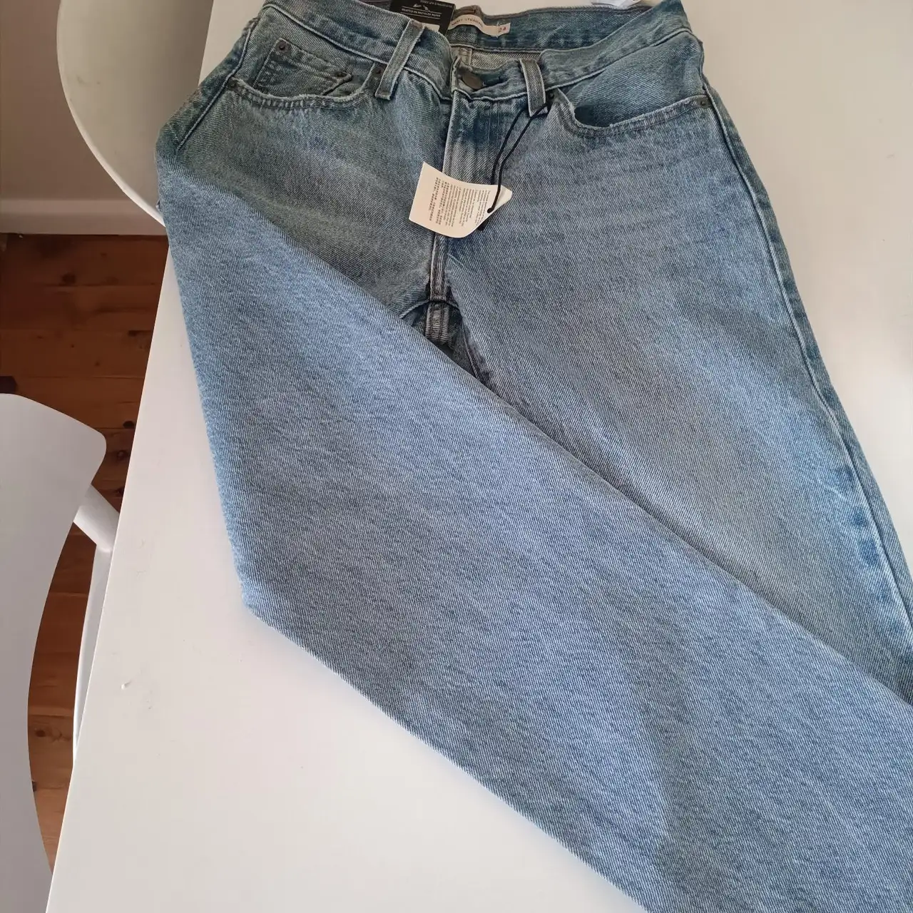 Levi's Middy Straight Blue Denim Jeans Size 24 New With Tags Rrp $159.99 Levis – photo 7