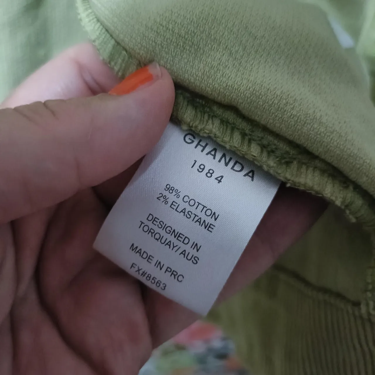 Ghanda Green Corduroy Jacket Size S 8 Shacket Casual Pockets Cute – photo 3
