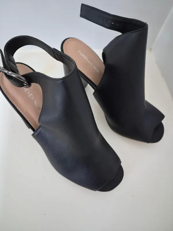Forever New open toe heels