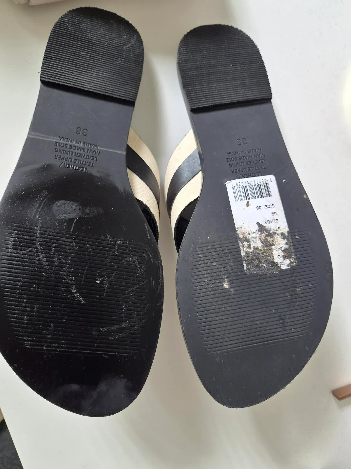 Crossover slide sandals – photo 3