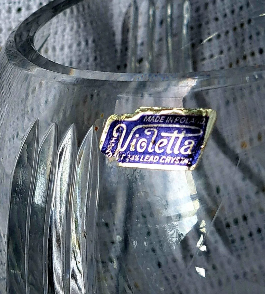Lead Crystal Bowl. — photo 2